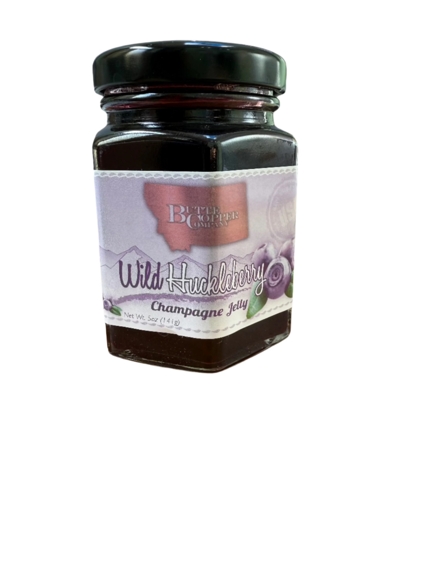 Wild Huckleberry Champagne Jelly
