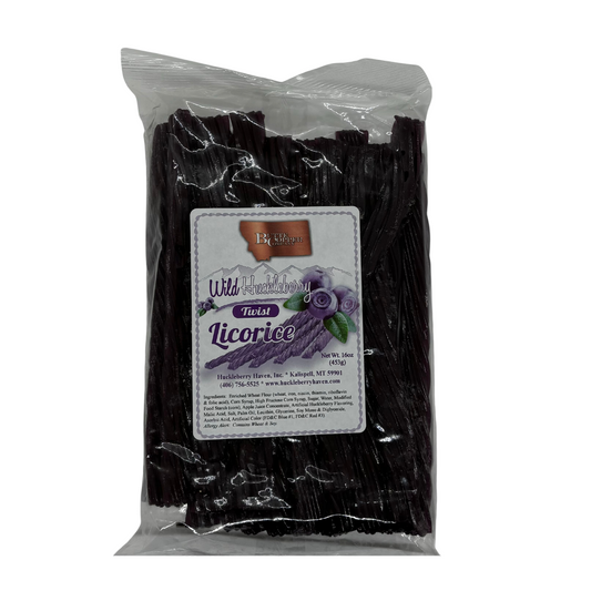 Wild Huckleberry Licorice 16 oz.