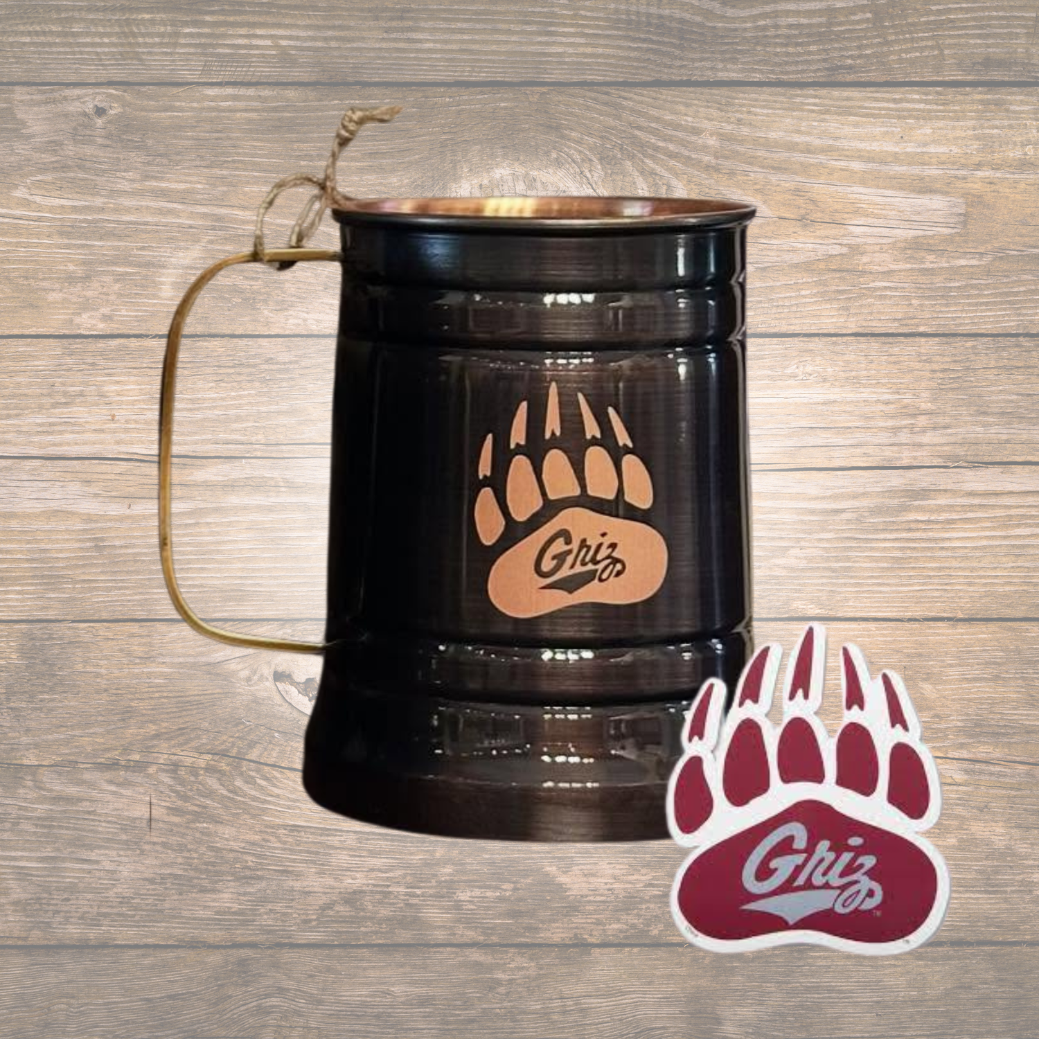 Montana Grizzlies Copper Mug 
