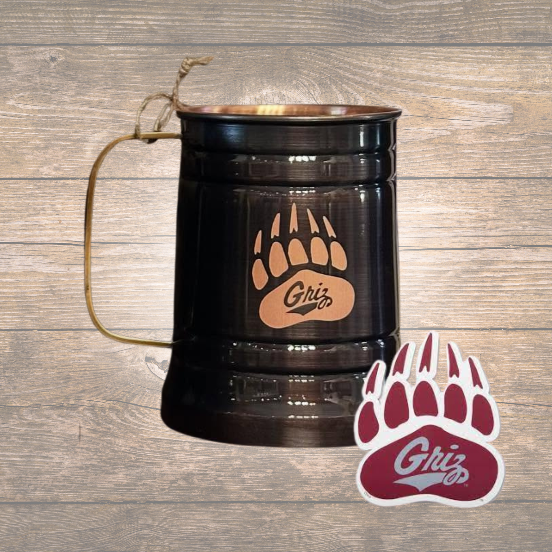 Montana Grizzlies Copper Mug 