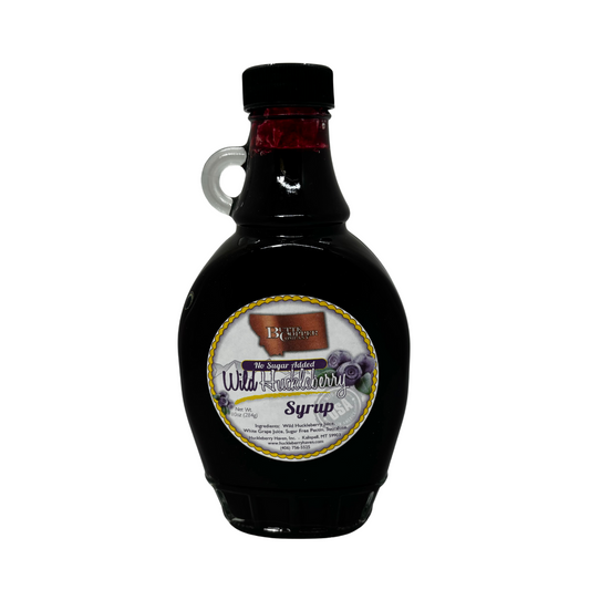 Sugar Free Wild Huckleberry Syrup