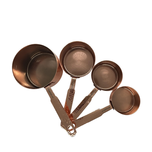 Shiny Copper Measuring Cups