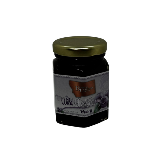 Wild Huckleberry Honey