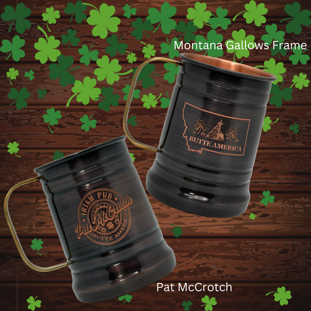 St. Patrick's Day Moscow Mule Mugs
