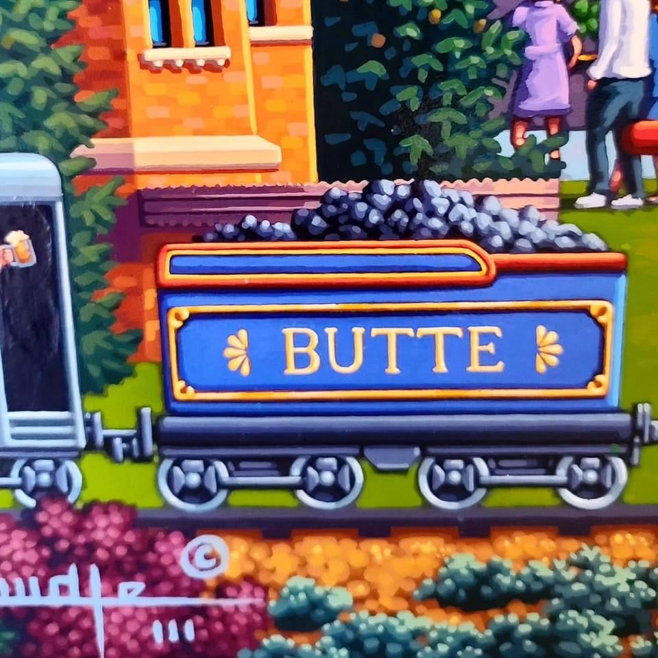 Butte, America Puzzle