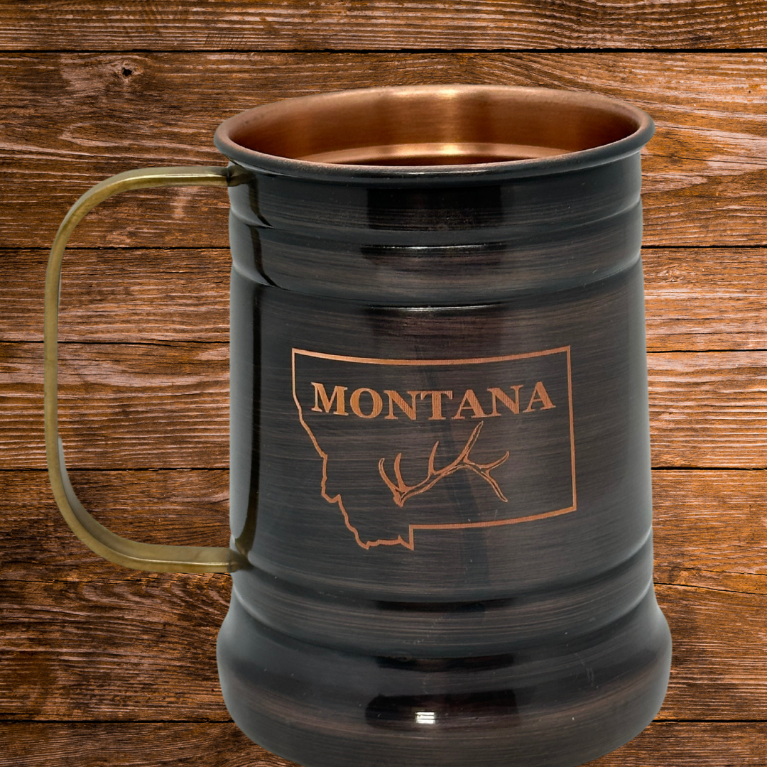 Antique Tankard – Montana Elk Edition