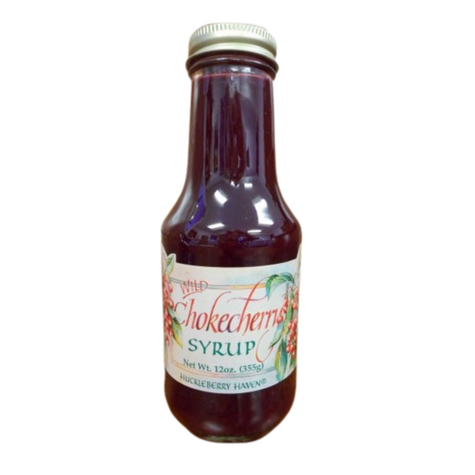 Wild Chokecherry Syrup