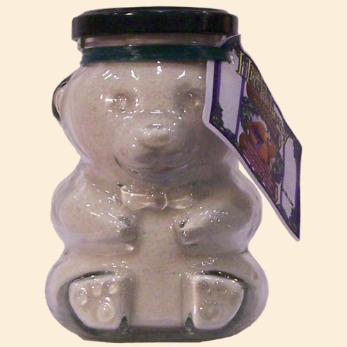 Huckleberry White Chocolate Cocoa Mix Glass Bear