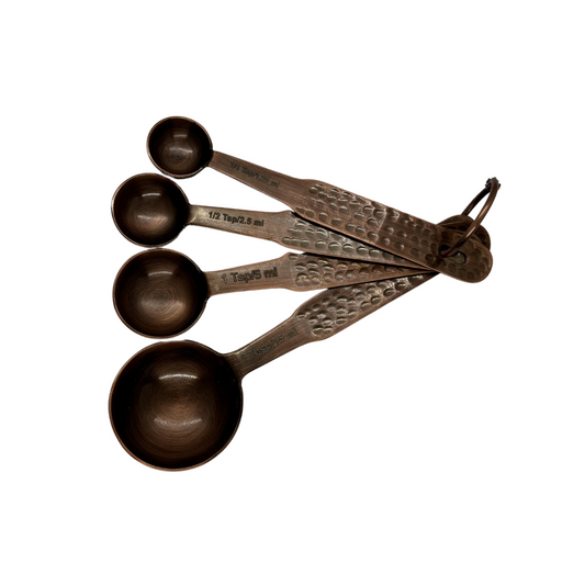 Antique Copper Measuring Spoons