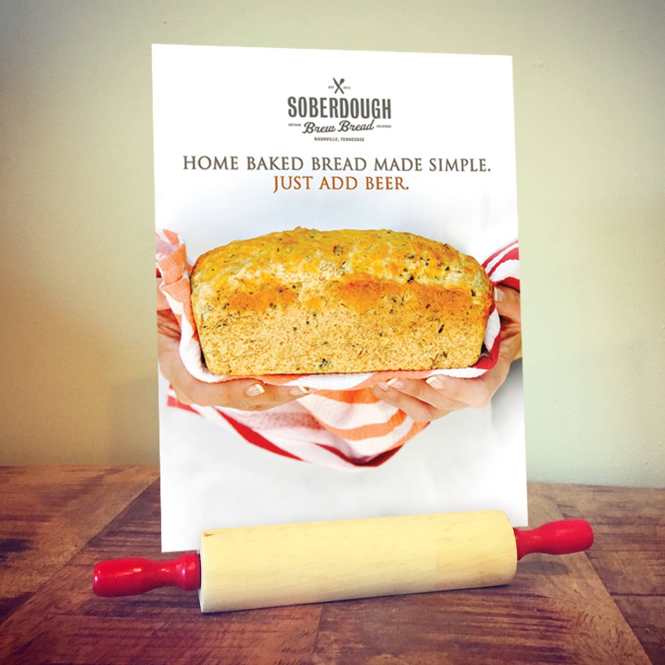 Soberdough Rolling Pin Sign