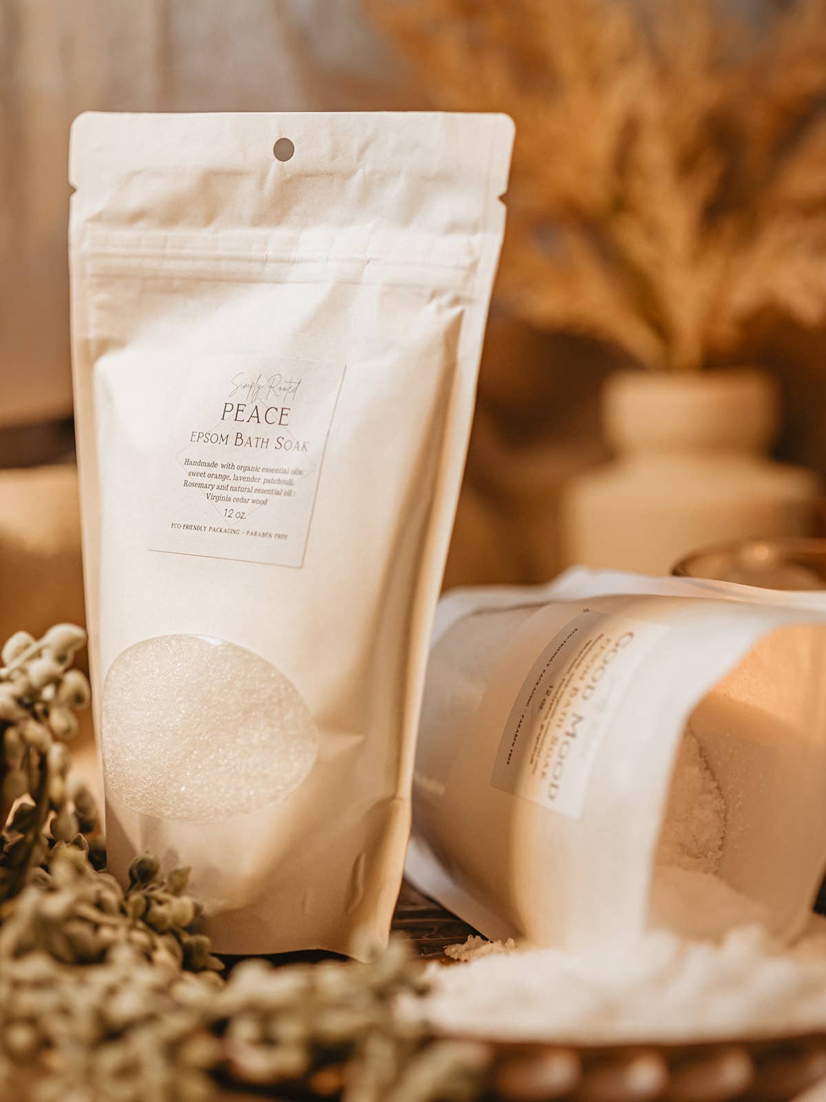 Epsom Bath Soak - Peace - Handmade with Essential Oils
