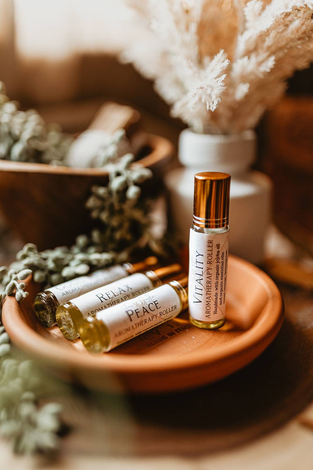 Aromatherapy roller - Vitality - essential oil apothecary