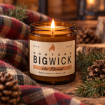 Montana Big Wick Small Amber Her Flannel candle