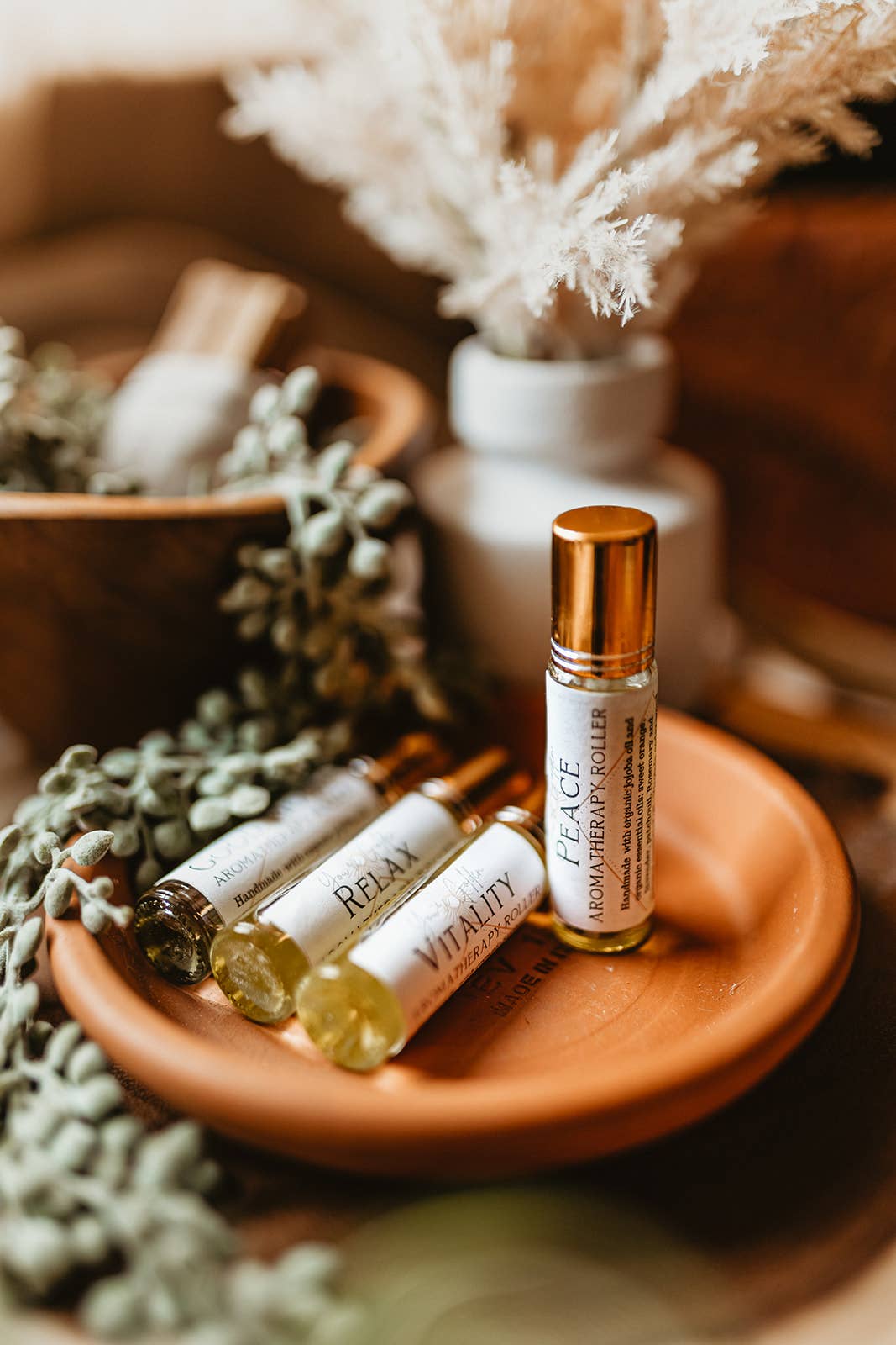 Aromatherapy roller - Peace - essential oil apothecary