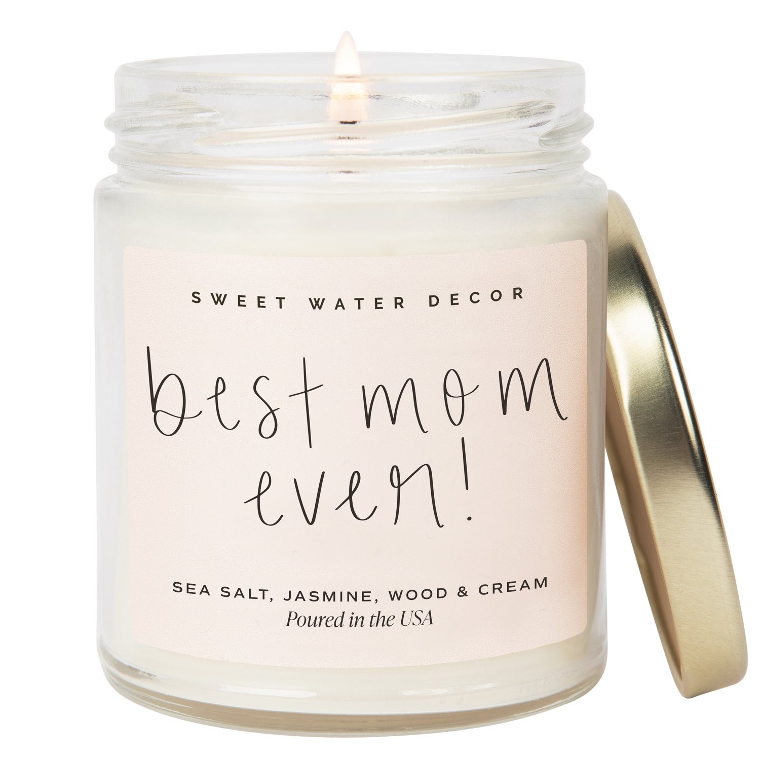 Best Mom Ever! 9 oz Soy Candle - Mother's Day Gifts