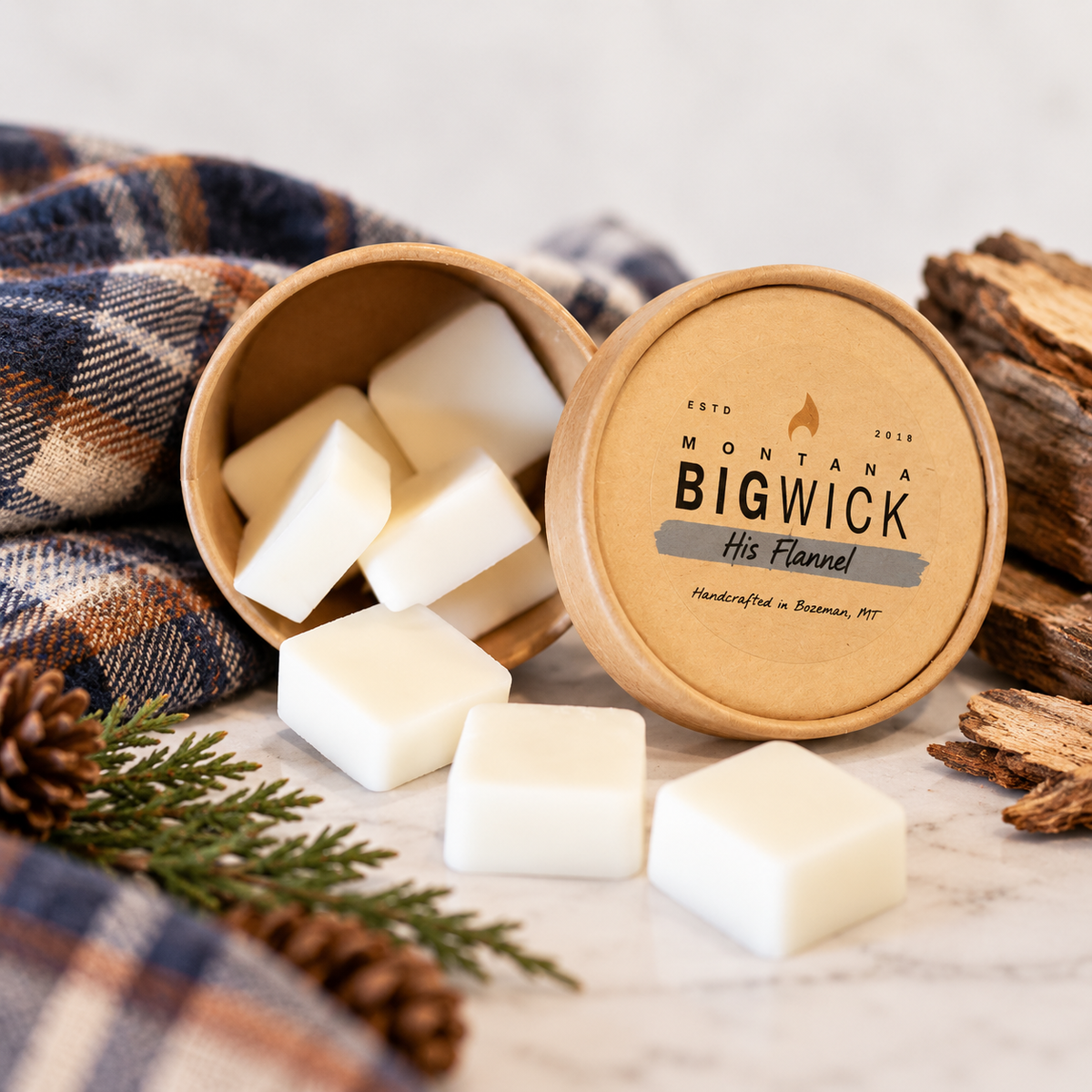 Montana Bigwick His Flannel wax melts