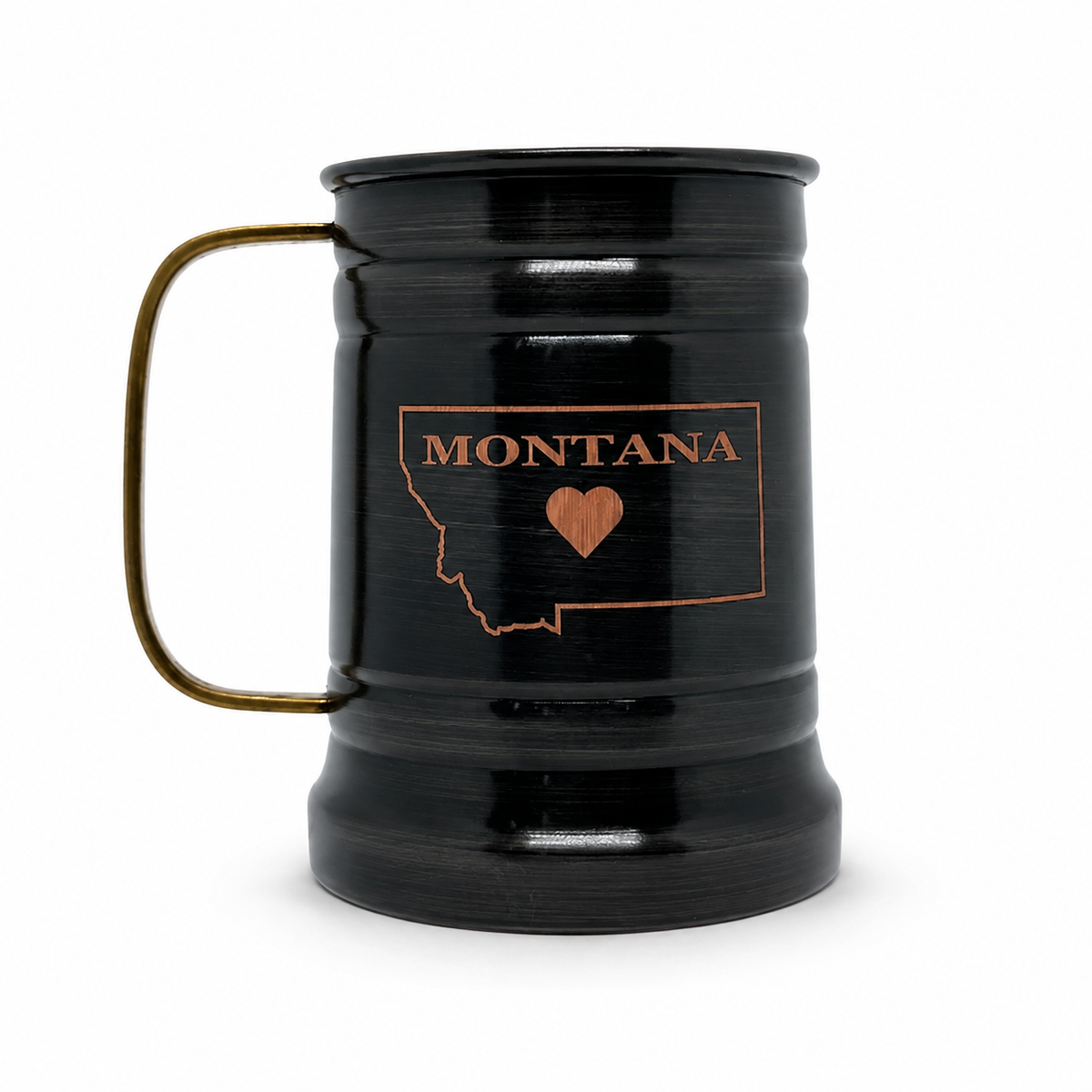 Montana Love Antique Copper Tankard Mug