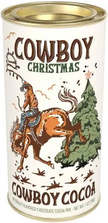 Cowboy Christmas Chocolate Cocoa (7oz Tins)