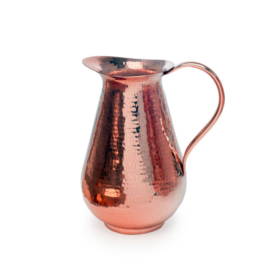 Water Pitcher with Copper Handle