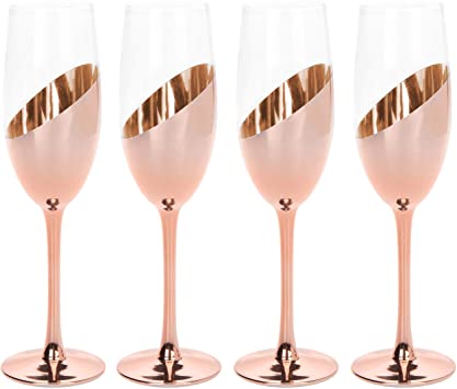 Copper Champagne Flute w/ Stem