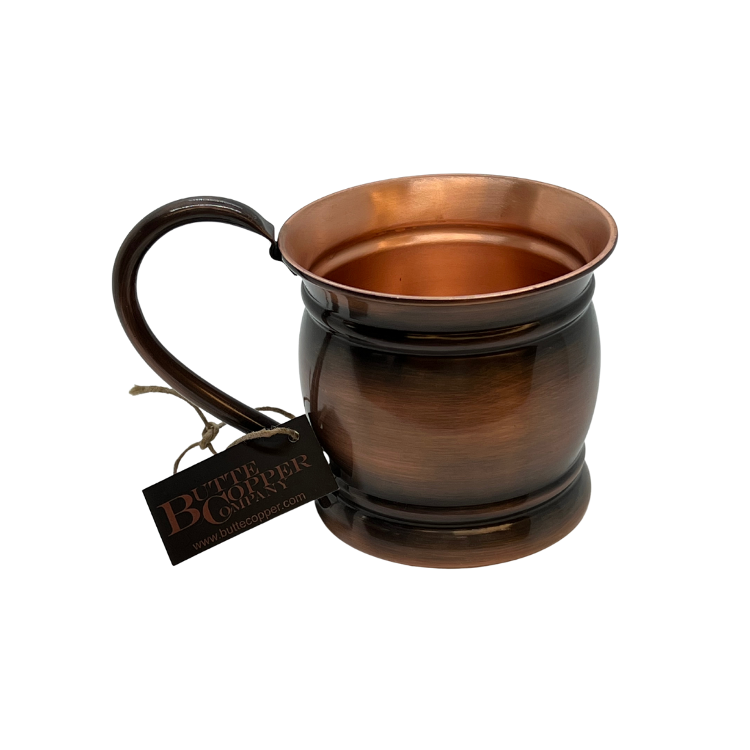 Old Style Antique Copper Mug