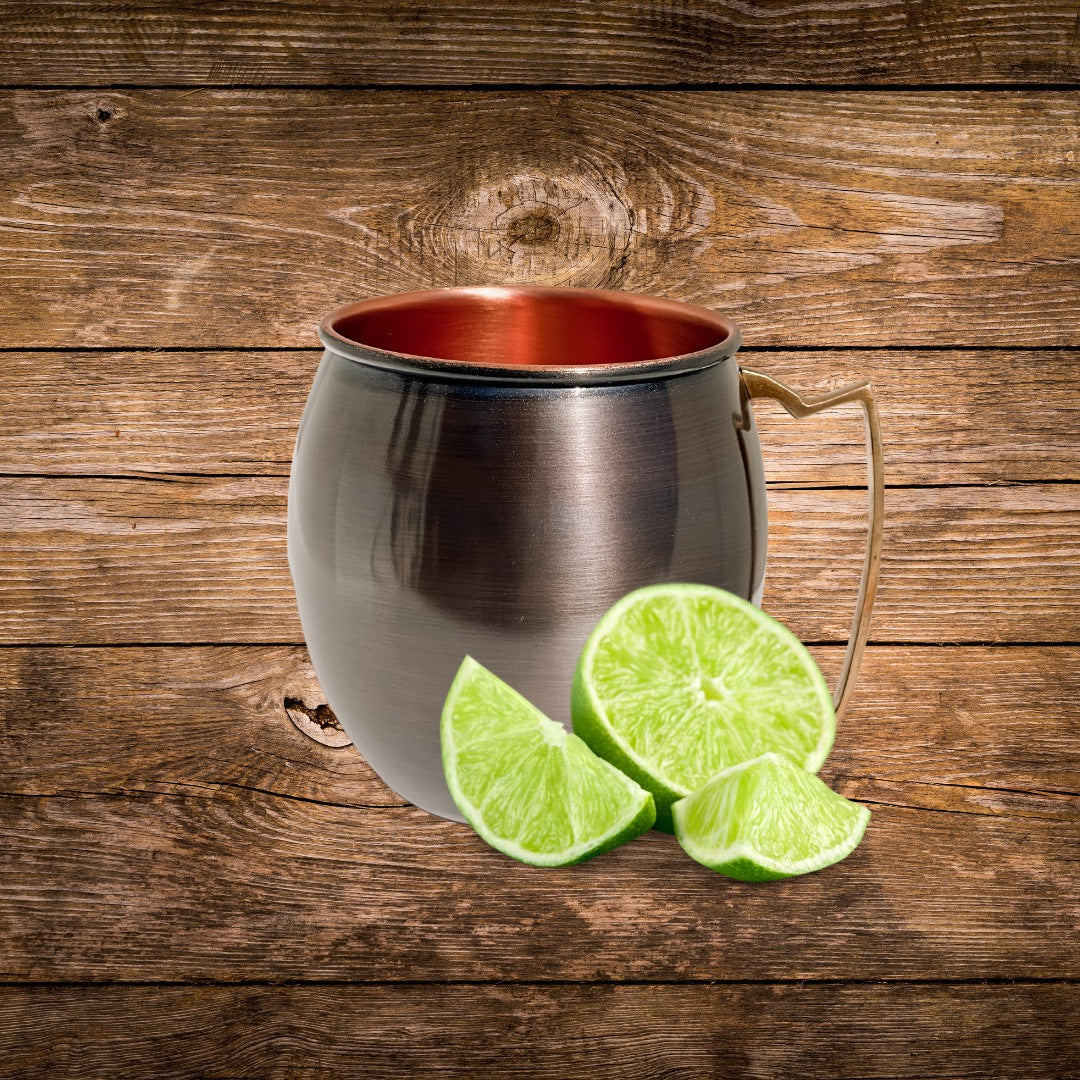 Antique Copper Barrel Mug-Smooth