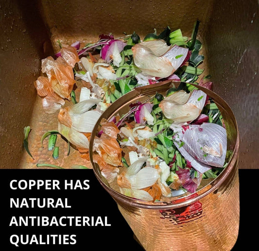 Copper Compost Canister